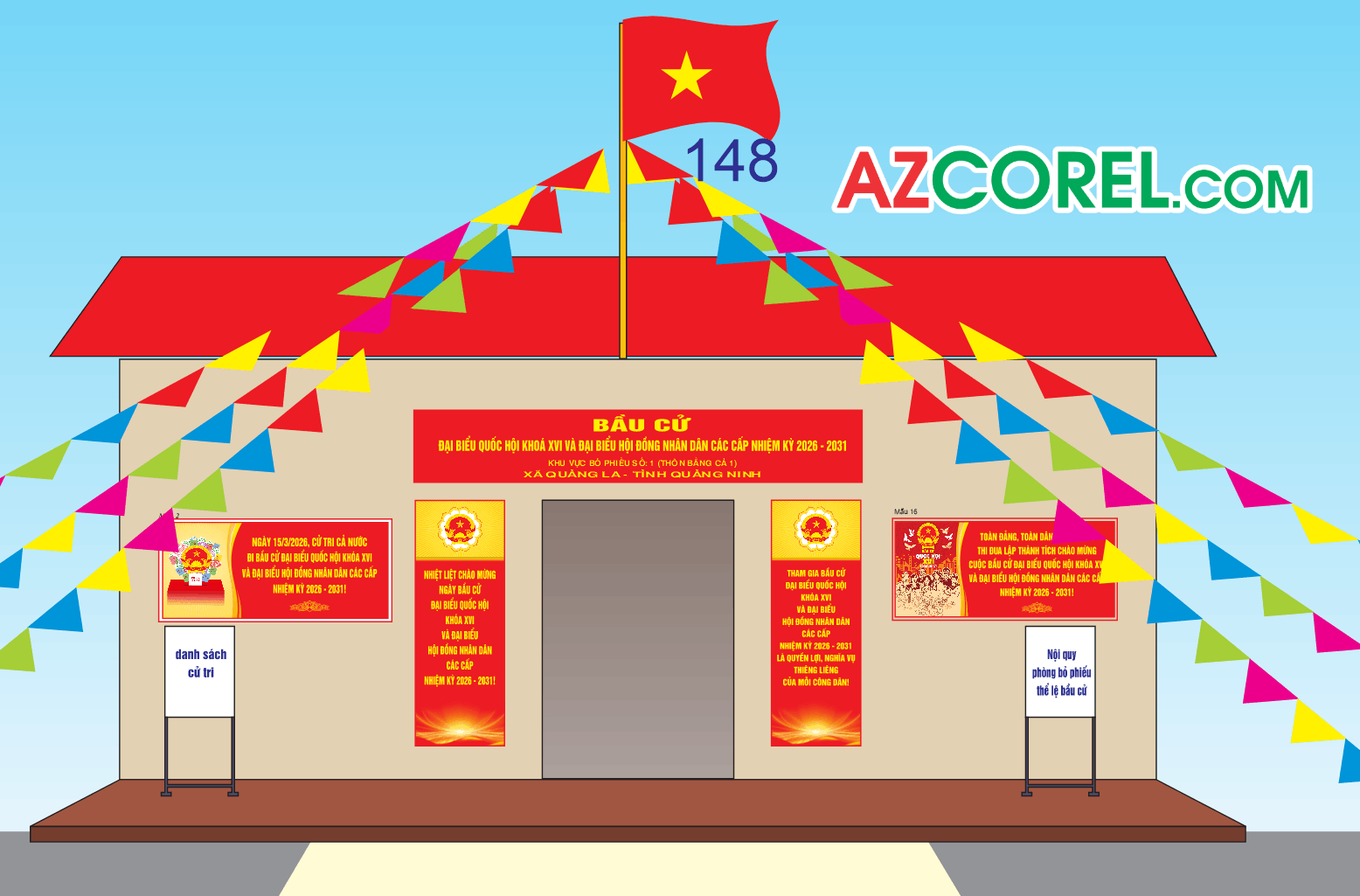 148 diem bau cu khong co cong ra vao 2.png