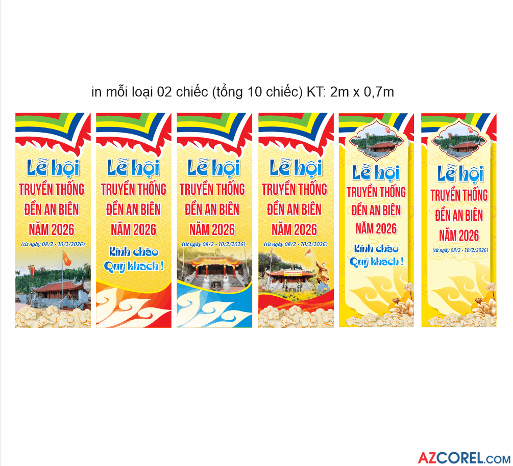 Phướn thả Lễ hội truyền thống đền năm 2026