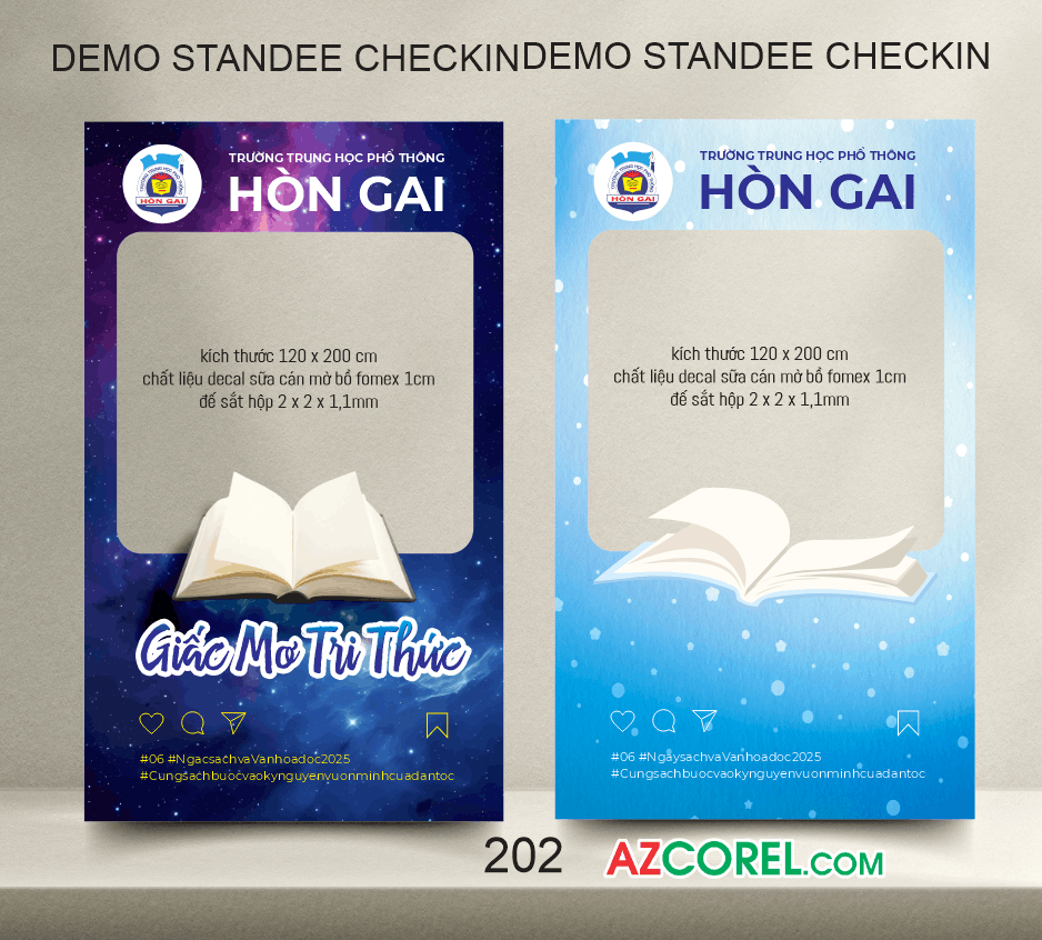 Giấc mơ tri thức trường THPT Hòn Gai file corel x7