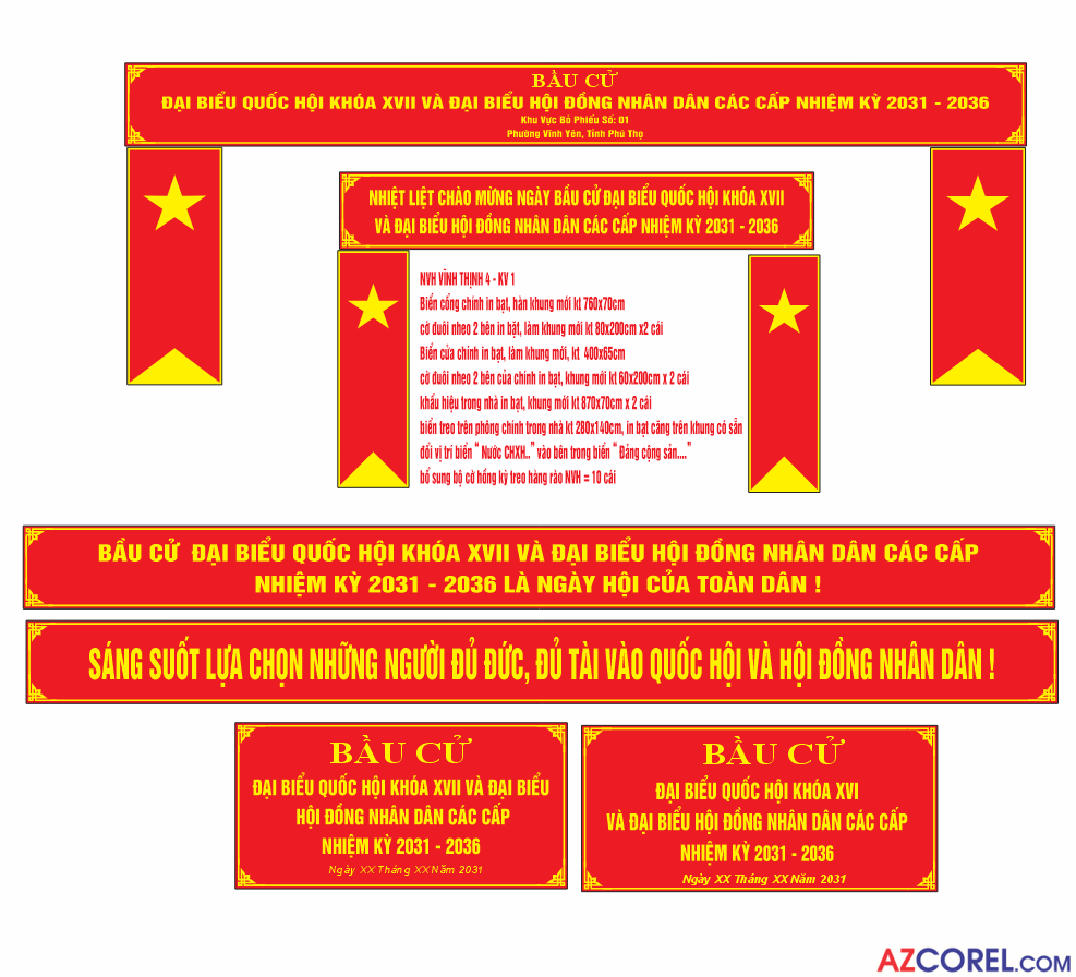 Market bầu cử đại biểu quốc hội khóa XVII